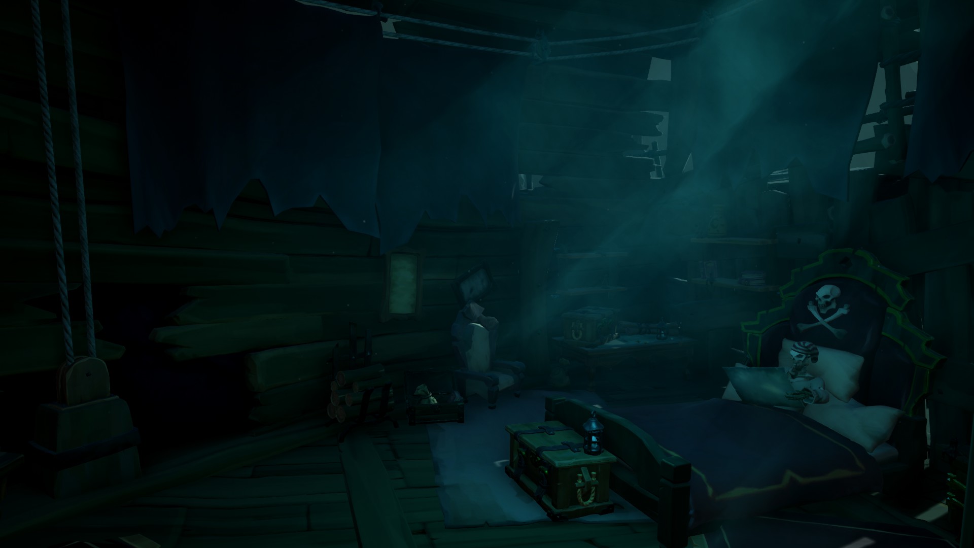 Проходим пиратскую жизнь и получаем дневники в Sea of Thieves.