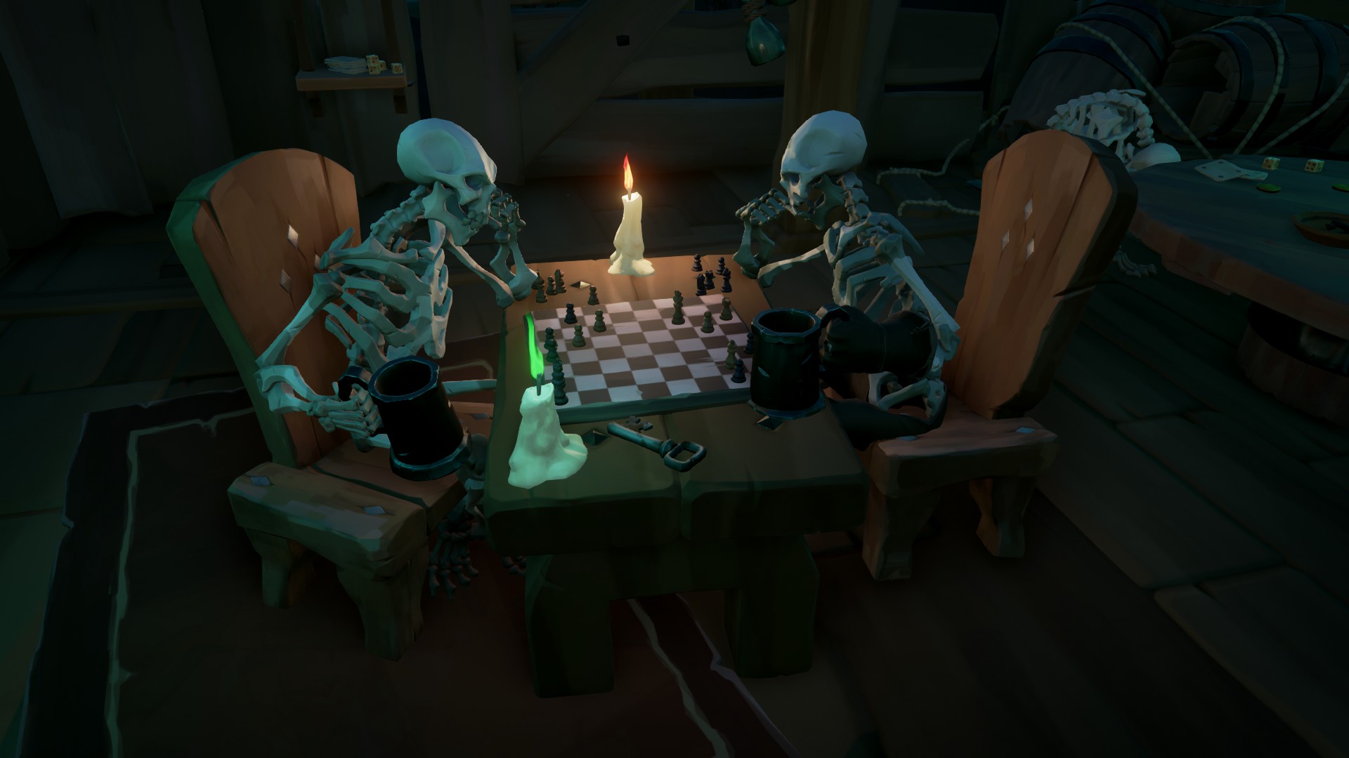 Проходим пиратскую жизнь и получаем дневники в Sea of Thieves.