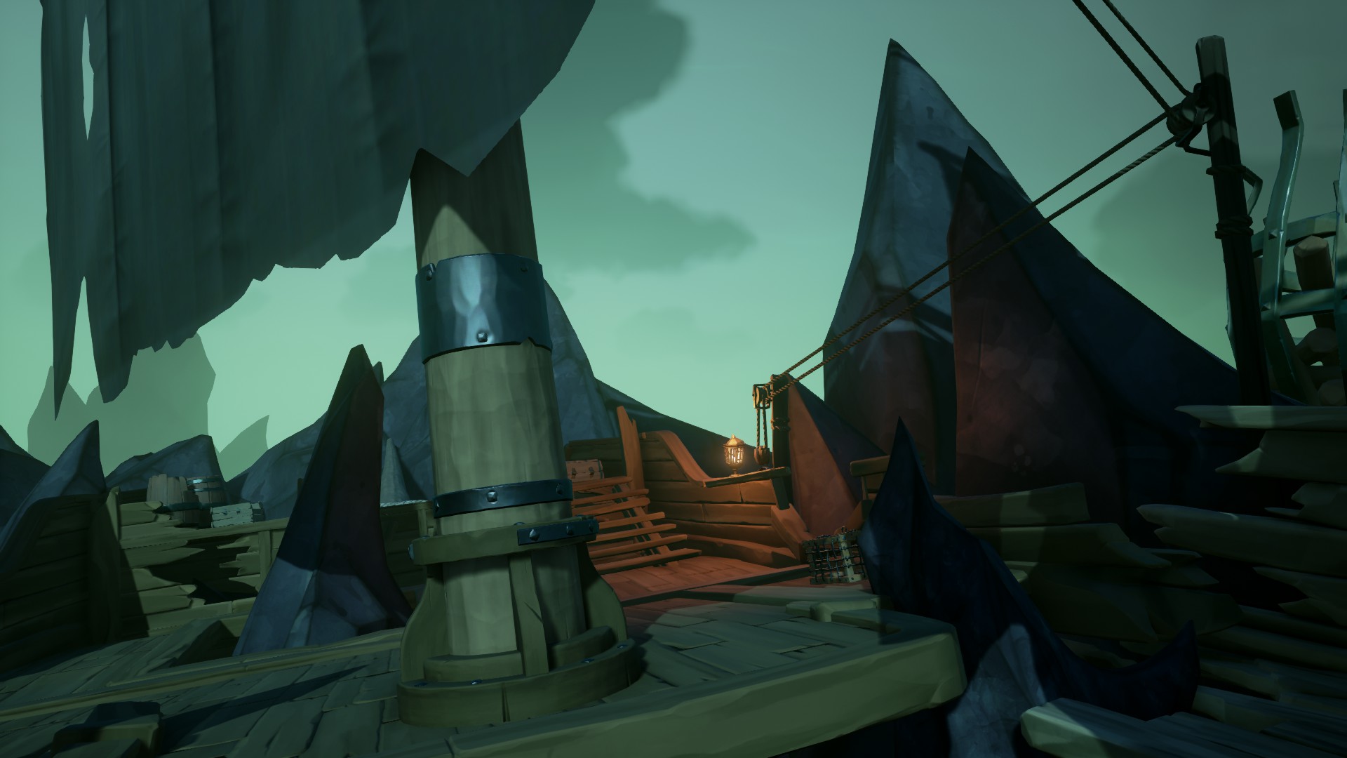 Проходим пиратскую жизнь и получаем дневники в Sea of Thieves.