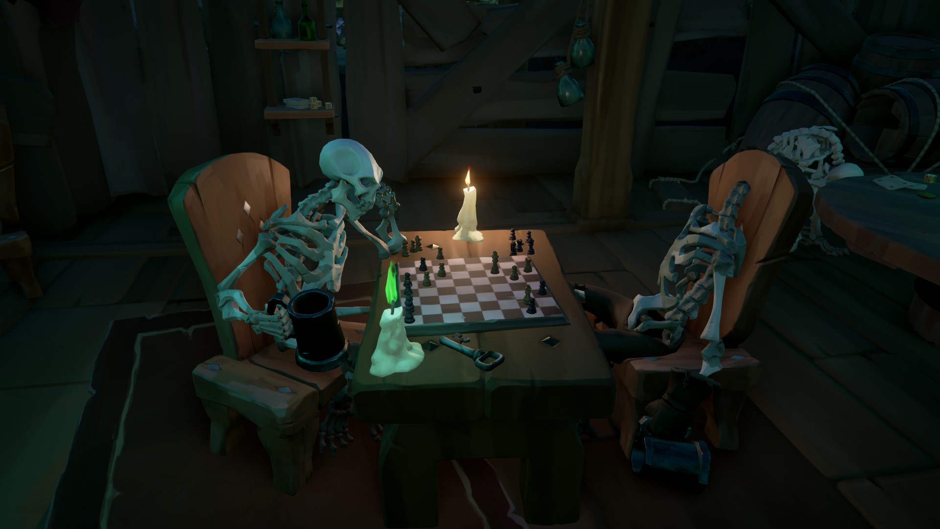 Проходим пиратскую жизнь и получаем дневники в Sea of Thieves.