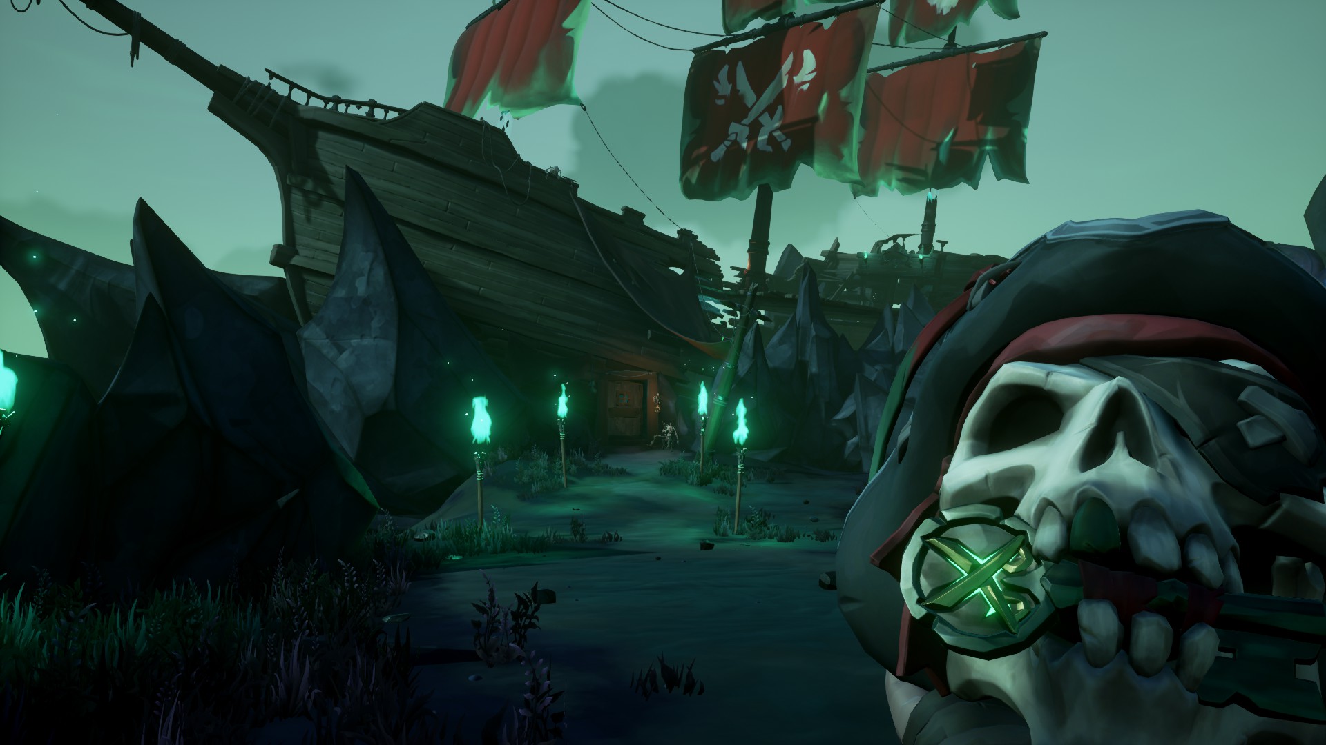 Проходим пиратскую жизнь и получаем дневники в Sea of Thieves.