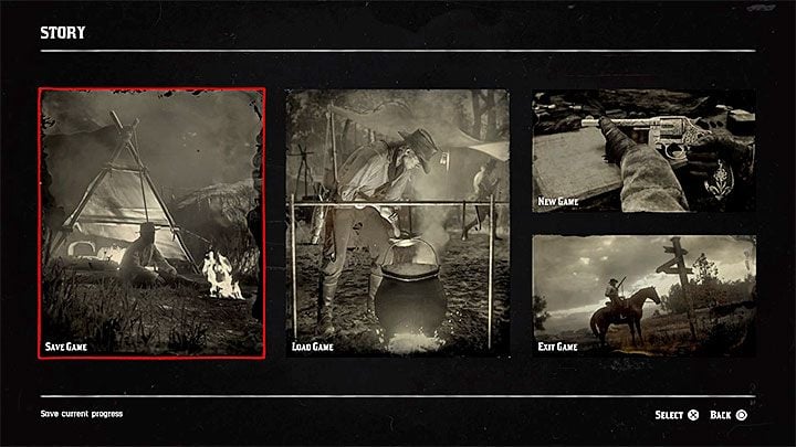 You can save your progress manually when - How to save the game in Red Dead Redemption 2? - FAQ - Red Dead Redemption 2 Guide