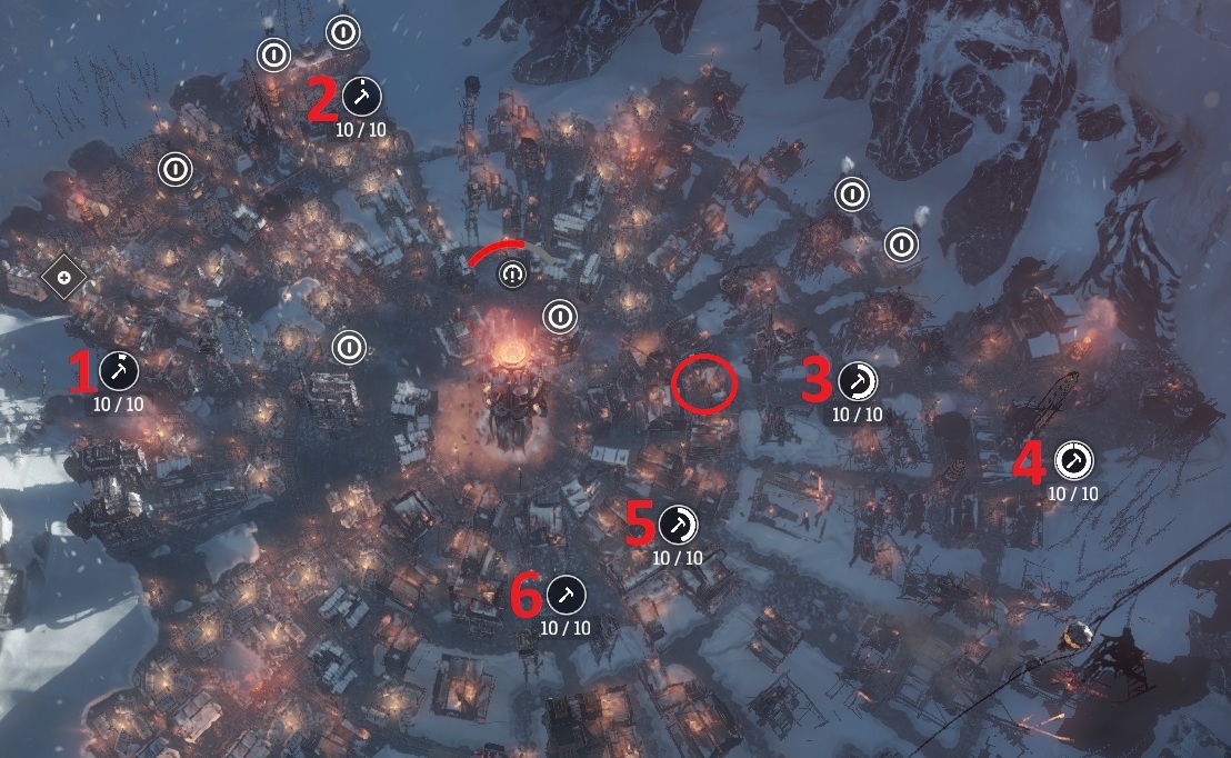 Советы, прохождение и достижение в FROSTPUNK